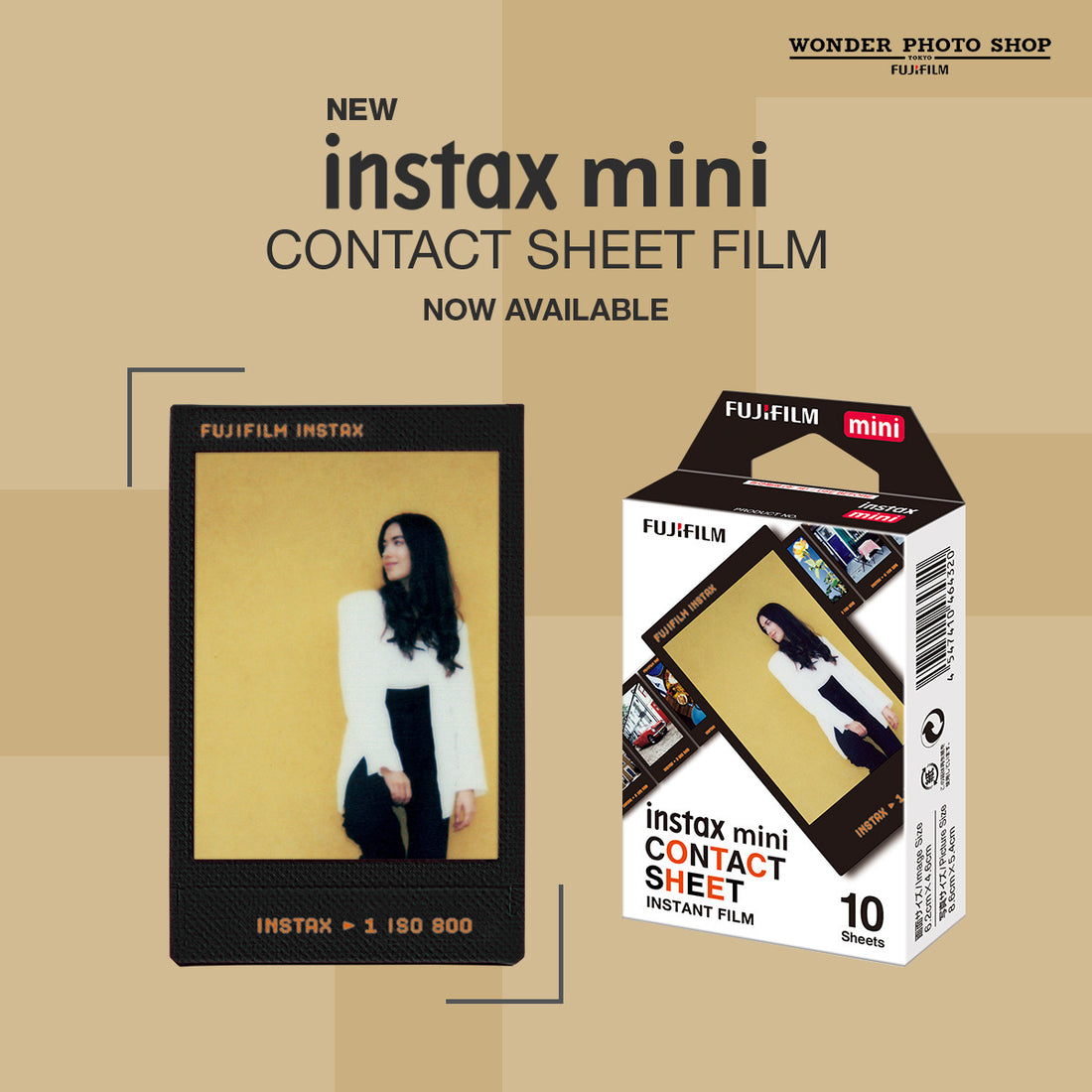 instax Mini Film Contact Sheet NOW AVAILABLE!