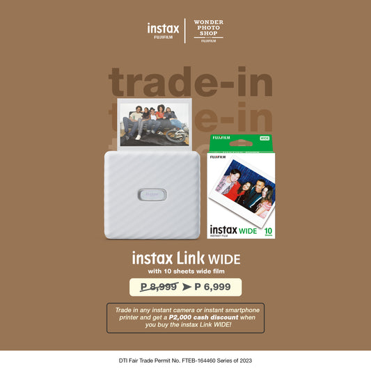 TRADE-IN PROMO: instax Link WIDE