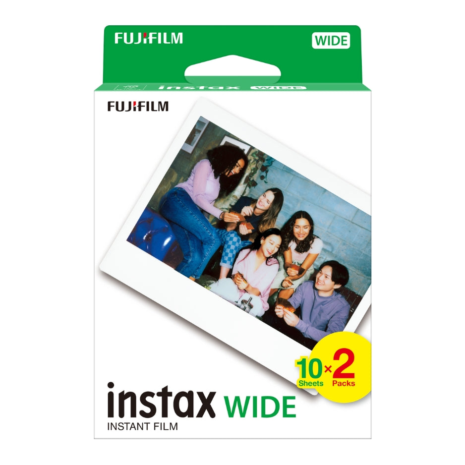 instax WIDE Glossy Instant Film 20 sheets