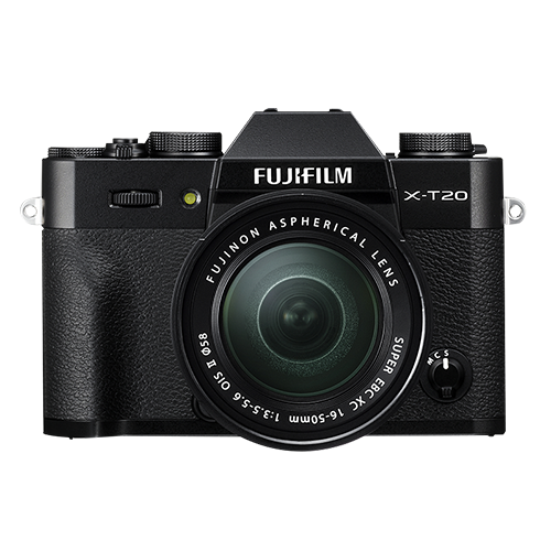 Fujifilm X-T20 with XF 18-55MM Black